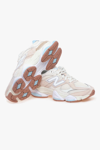 Sneaker 9060 in camoscio e tessuto BIEGE - 4