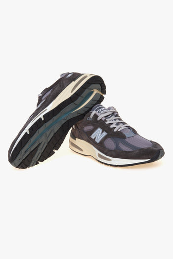 Sneaker 991v2 in camoscio e tessuto - 4