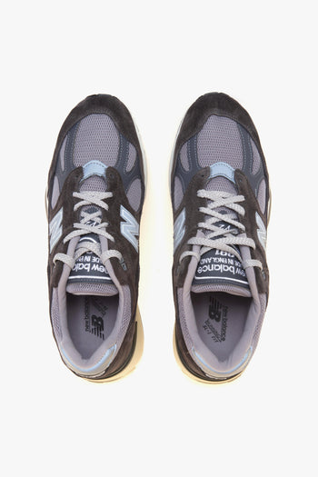 Sneaker 991v2 in camoscio e tessuto - 5