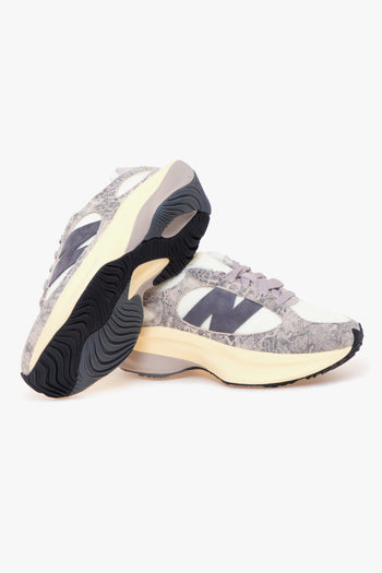 Sneaker WRPD Runner in camoscio e tessuto - 4