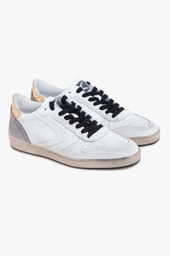 Sneaker Davis in pelle effetto vintage - 2
