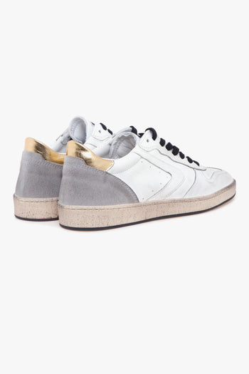 Sneaker Davis in pelle effetto vintage - 3
