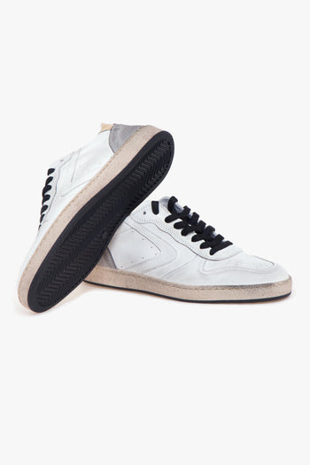 Sneaker Davis in pelle effetto vintage - 4