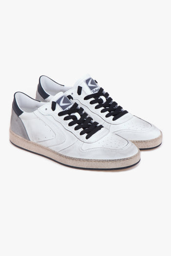 Sneaker Davis in pelle effetto vintage - 2