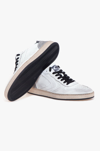 Sneaker Davis in pelle effetto vintage - 4