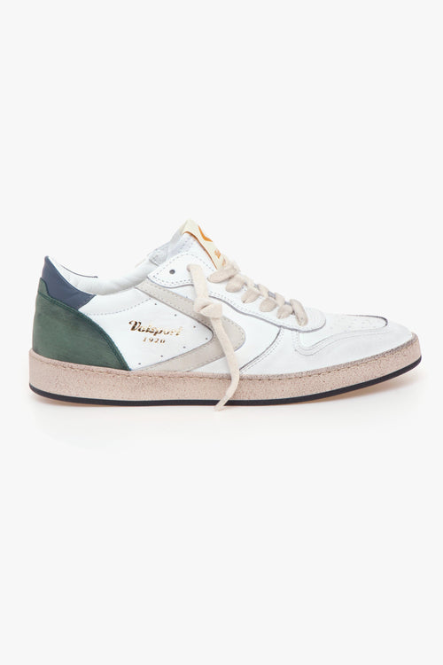 Sneaker Davis in pelle effetto vintage spazzolato