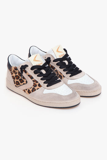 Sneaker 1920 Devis Limited in camoscio e cavallino maculato - 2