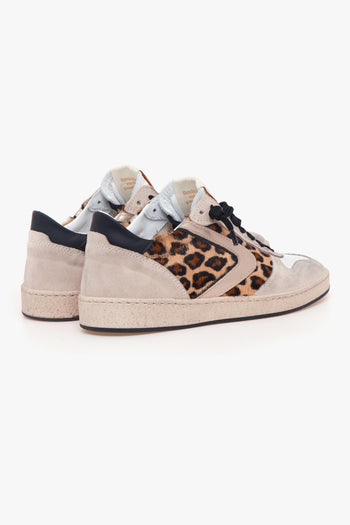 Sneaker 1920 Devis Limited in camoscio e cavallino maculato - 3