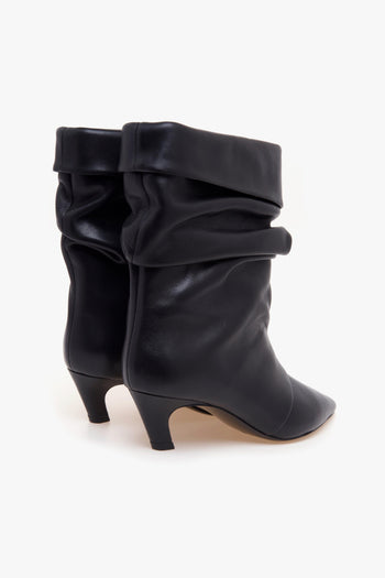 Tronchetto Virgee in pelle con tacco 55 mm - 3