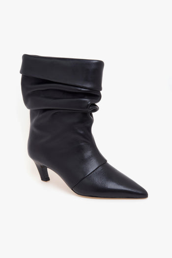 Tronchetto Virgee in pelle con tacco 55 mm - 4