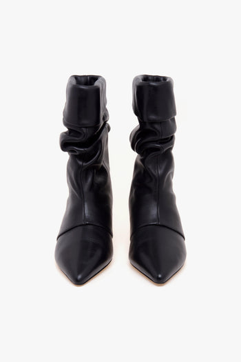 Tronchetto Virgee in pelle con tacco 55 mm - 5