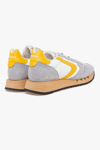 Sneaker Magic Heritage in camoscio e tessuto - 3