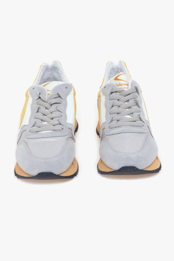 Sneaker Magic Heritage in camoscio e tessuto - 5