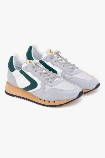 Sneaker Magic Heritage in camoscio e tessuto - 2