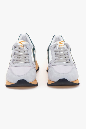 Sneaker Magic Heritage in camoscio e tessuto - 5