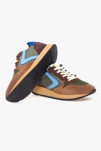 Sneaker 1920 Magic in camoscio e tessuto - 4