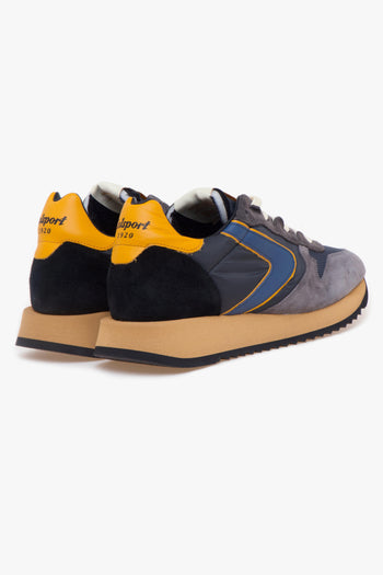 Sneaker 1920 Magic in camoscio e tessuto - 3