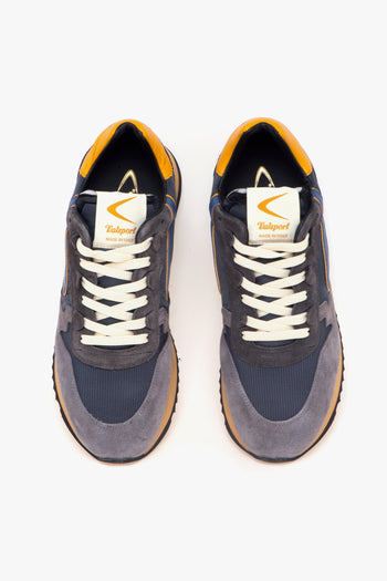 Sneaker 1920 Magic in camoscio e tessuto - 5