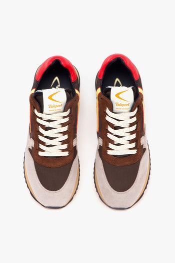 Sneaker 1920 Magic in camoscio e tessuto - 5