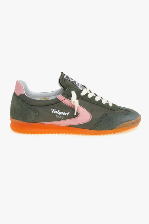 Sneaker mitica in nylon e camoscio