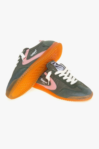 Sneaker mitica in nylon e camoscio - 4