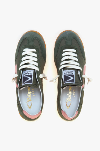 Sneaker mitica in nylon e camoscio - 5