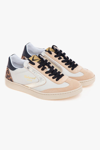 Sneaker Olimpia in pelle e camoscio - 2