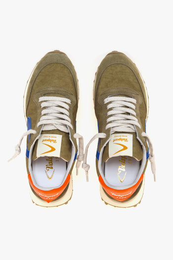 Sneaker Start in camoscio e tessuto - 5