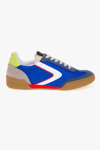 Sneaker modello Volley in nylon e e camoscio