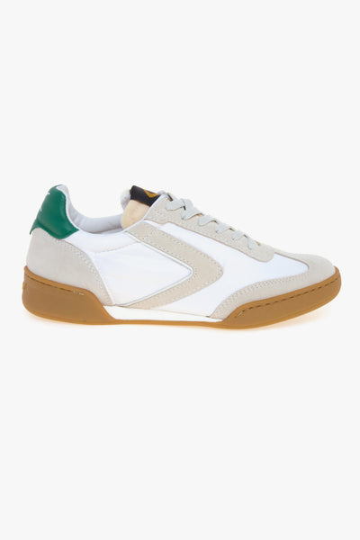Sneaker modello Volley in nylon e camoscio