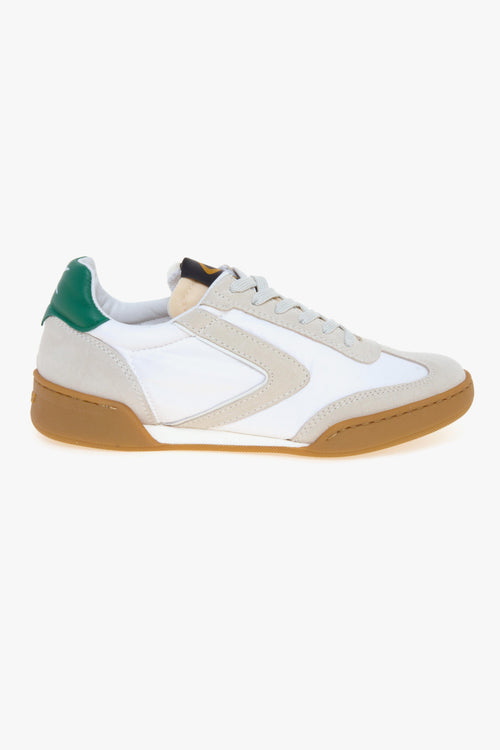 Sneaker modello Volley in nylon e camoscio