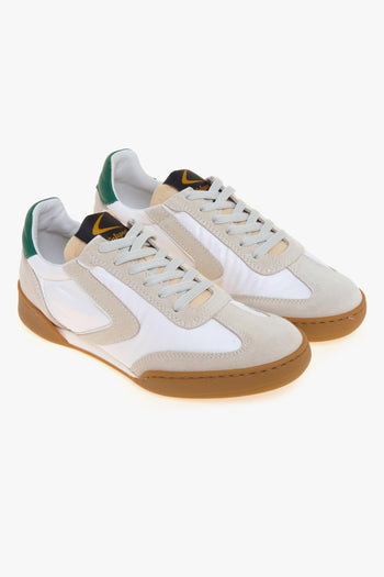 Sneaker modello Volley in nylon e camoscio - 2