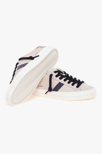 Sneaker Hill Low in pelle e camoscio - 4