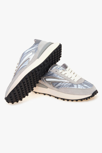 Sneaker Athleta in nylon e camoscio - 4