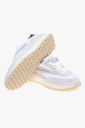 Sneaker Athleta in nylon e camoscio - 4