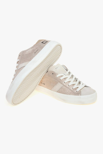 Sneaker Hill Low Stardsust in camoscio microglitterato - 4