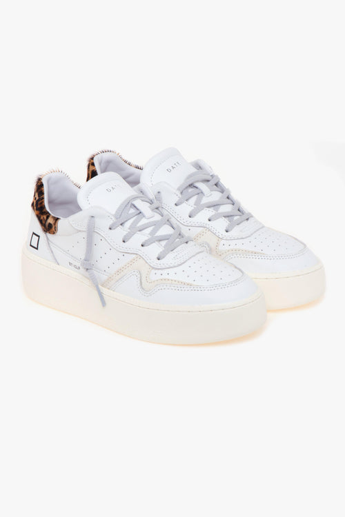 Sneaker "Step" in pelle con platform - 2