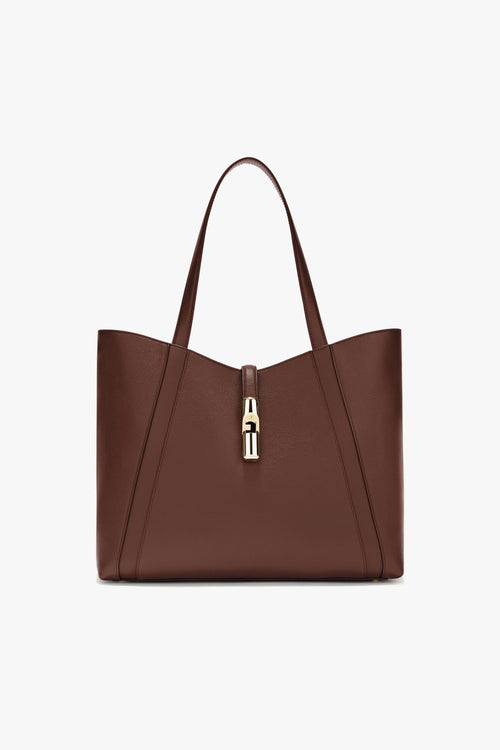 Borsa shopping Goccia L in pelle