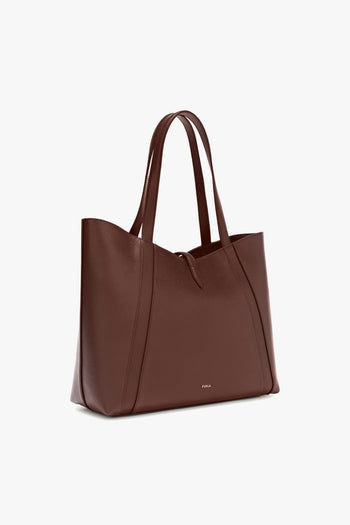 Borsa shopping Goccia L in pelle - 2