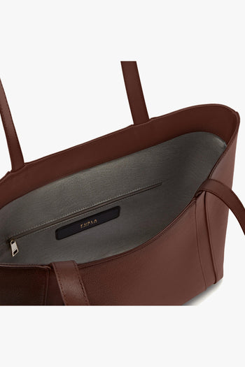 Borsa shopping Goccia L in pelle - 3