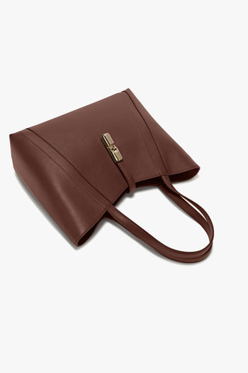 Borsa shopping Goccia L in pelle - 4