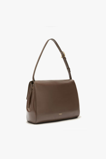 Borsa a spalla Domus M in pelle - 2