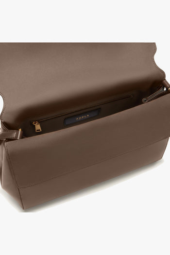 Borsa a spalla Domus M in pelle - 3