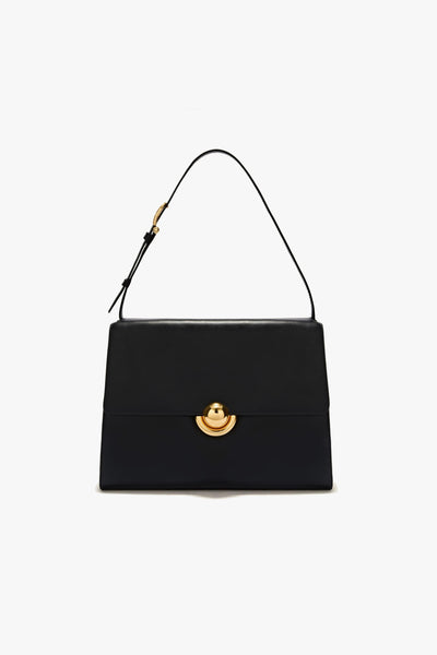 Borsa a spalla Domus M in pelle