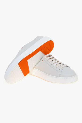 Sneaker in pelle martellata - 4