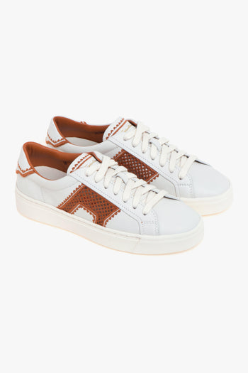 Sneaker DBS in pelle con logo retinato - 2