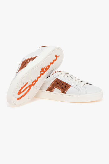 Sneaker DBS in pelle con logo retinato - 4