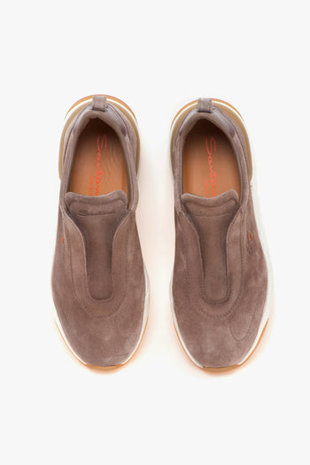 Sneaker Innova slip-on in camoscio - 5