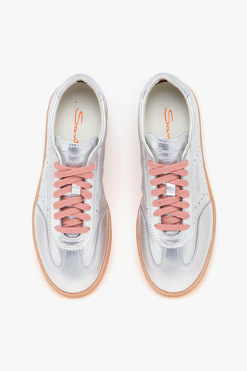 Sneaker in pelle laminata - 5