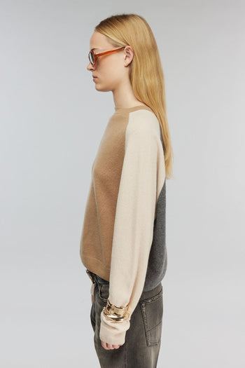 Maglia boxy fit "Raphel" in misto cashmere - 4